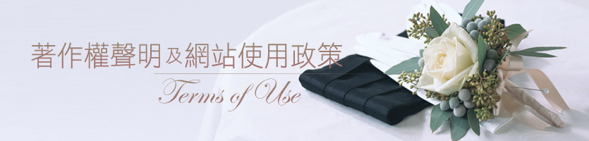 著作權聲明及網站使用政策