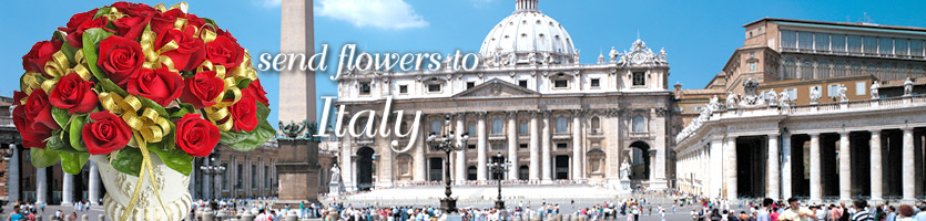 send flowers to Italy