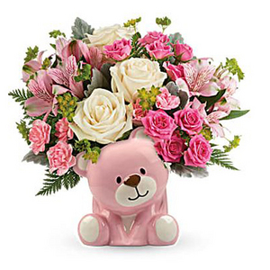 熊熊爱你 送花到台湾,送花到上海,全球送花,国际送花