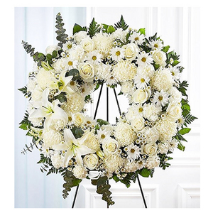 吊唁花礼-白色的祝福 送花到台湾,送花到上海,全球送花,国际送花
