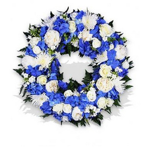Condolence Wreath - Fly Free 送花到台灣,送花到大陸,全球送花,國際送花