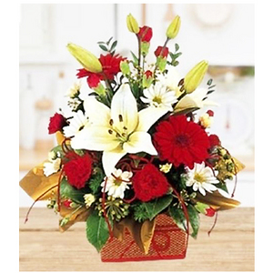 Congratulations Flower Basket 送花到台灣,送花到大陸,全球送花,國際送花