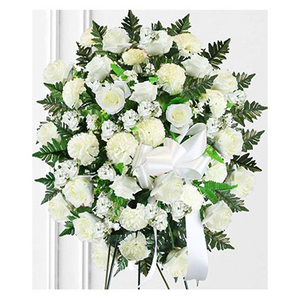 Condolence overhead flower basket-2 送花到台灣,送花到大陸,全球送花,國際送花