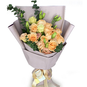 氣質佳人AI581-11朵玫瑰花束 送花到台灣,送花到大陸,全球送花,國際送花