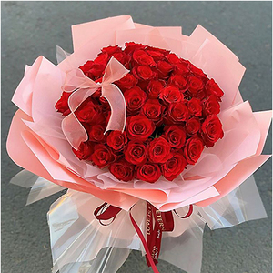 美麗情緣-21朵玫瑰花束 送花到台灣,送花到大陸,全球送花,國際送花