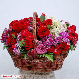 R-33_Qixi Festival bouquet 送花到台灣,送花到大陸,全球送花,國際送花