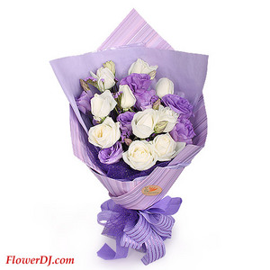 只有为妳_玫瑰花束 送花到台湾,送花到上海,全球送花,国际送花