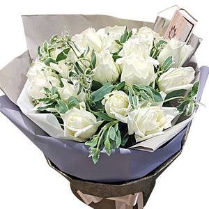 真情回應-21朵玫瑰花束 送花到台灣,送花到大陸,全球送花,國際送花