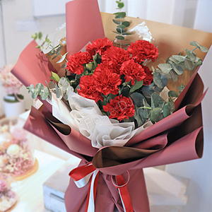 Happy Mother′s Day_Carnation Bouquet 4 送花到台灣,送花到大陸,全球送花,國際送花