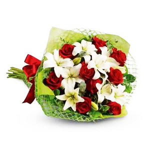 白雪红玫 送花到台湾,送花到上海,全球送花,国际送花