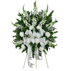 弔唁花禮-藍白葬禮 送花到台灣,送花到大陸,全球送花,國際送花