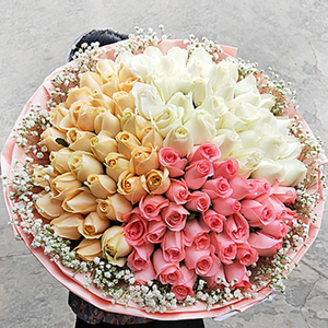 爱情万岁_99朵玫瑰花束 送花到台湾,送花到上海,全球送花,国际送花