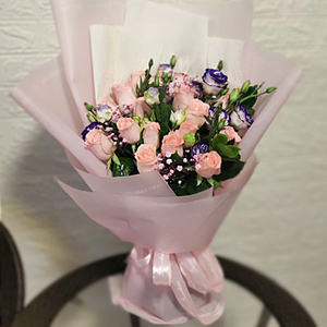 粉愛粉愛你-粉玫瑰 送花到台灣,送花到大陸,全球送花,國際送花