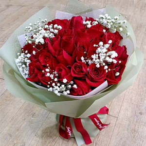 麻辣俏佳人-33朵玫瑰花束 送花到台灣,送花到大陸,全球送花,國際送花