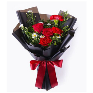 Rose carnation bouquet 送花到台灣,送花到大陸,全球送花,國際送花