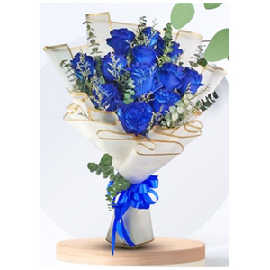 beautiful blue 送花到台灣,送花到大陸,全球送花,國際送花
