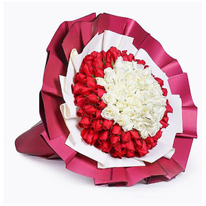 99朵混色玫瑰花束 送花到台灣,送花到大陸,全球送花,國際送花
