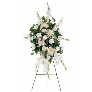 Condolence Floral Stand 1 送花到台灣,送花到大陸,全球送花,國際送花