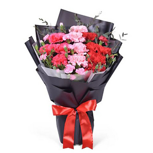 混色康乃馨花束 送花到台湾,送花到上海,全球送花,国际送花