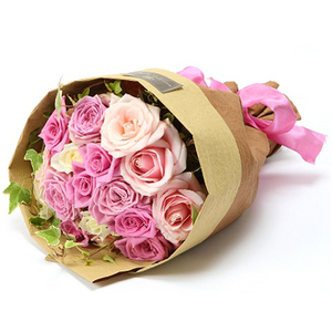 多采多姿-15-17朵玫瑰花束 送花到台灣,送花到大陸,全球送花,國際送花