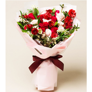 啾咪-心型玫瑰花 送花到台灣,送花到大陸,全球送花,國際送花
