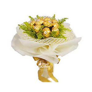 爱恋莎莎-金莎巧克力花束 送花到台湾,送花到上海,全球送花,国际送花