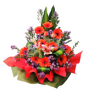 Grand Opening basket - applause 送花到台灣,送花到大陸,全球送花,國際送花