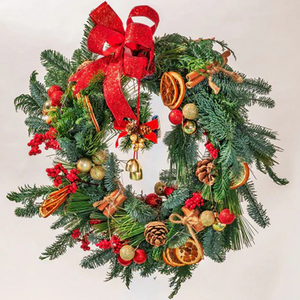 Merry Christmas Wreath 送花到台灣,送花到大陸,全球送花,國際送花
