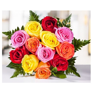繁星點點-白色百合、粉色玫瑰 送花到台灣,送花到大陸,全球送花,國際送花