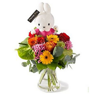 献爱小兔子 送花到台湾,送花到上海,全球送花,国际送花