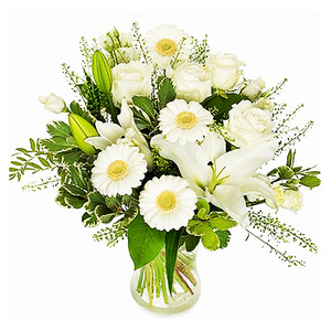 白色恋人 送花到台湾,送花到上海,全球送花,国际送花