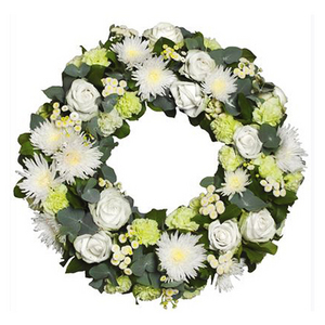 condolence wreath 送花到台灣,送花到大陸,全球送花,國際送花