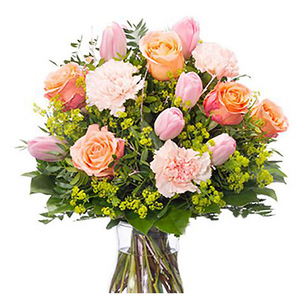 凡爾賽之戀-玫瑰康乃馨鬱金香 送花到台灣,送花到大陸,全球送花,國際送花