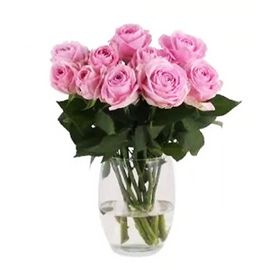 甜蜜的愛-12朵粉色玫瑰花束 送花到台灣,送花到大陸,全球送花,國際送花