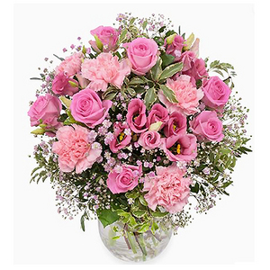 粉色愛戀 送花到台灣,送花到大陸,全球送花,國際送花