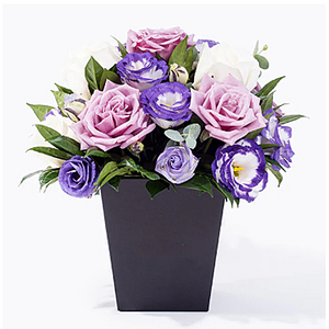 我愿意-玫瑰,桔梗花盒 送花到台湾,送花到上海,全球送花,国际送花