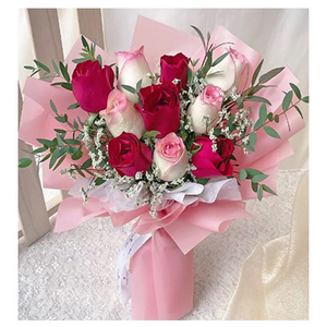 清秀佳人-玫瑰花束 送花到台灣,送花到大陸,全球送花,國際送花