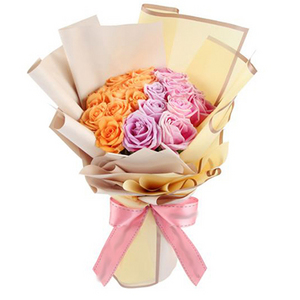 美麗夢幻-玫瑰花束 送花到台灣,送花到大陸,全球送花,國際送花