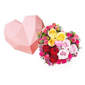 Rose Heart 送花到台灣,送花到大陸,全球送花,國際送花