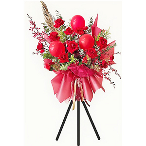 Opening Flower Basket - Wedding 送花到台灣,送花到大陸,全球送花,國際送花