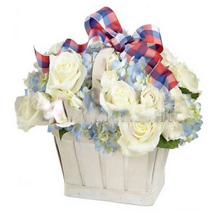 Assorted White Roses 送花到台灣,送花到大陸,全球送花,國際送花