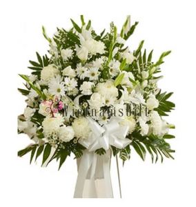 吊唁花礼-无限追思 送花到台湾,送花到上海,全球送花,国际送花