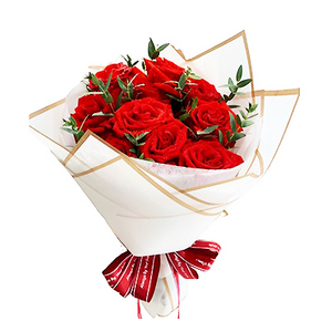 摯愛-紅玫瑰花束 送花到台灣,送花到大陸,全球送花,國際送花