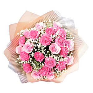 Carnation Bouquet-2 送花到台灣,送花到大陸,全球送花,國際送花