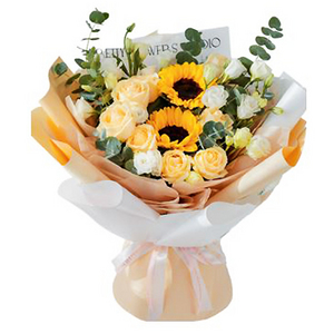 Sweet Sun-Sunflowers 送花到台灣,送花到大陸,全球送花,國際送花