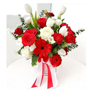 Carnation Mixed Box 送花到台灣,送花到大陸,全球送花,國際送花