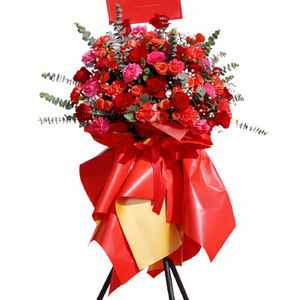 鸿运当头－高架花篮 送花到台湾,送花到上海,全球送花,国际送花