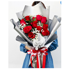 愛神獻心_紅玫瑰花束 送花到台灣,送花到大陸,全球送花,國際送花
