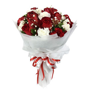 屬於我-玫瑰康乃馨花束 送花到台灣,送花到大陸,全球送花,國際送花