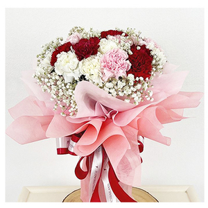 Blessing - Mixed Color Carnation Bouquet 送花到台灣,送花到大陸,全球送花,國際送花